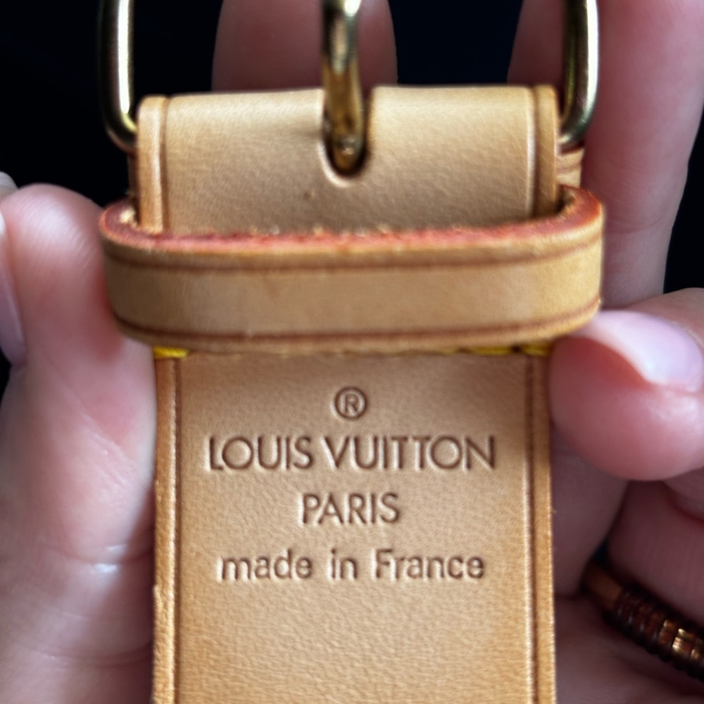 Louis Vuitton Vachetta Strap holder cuff Luggage Strap / Bracelet